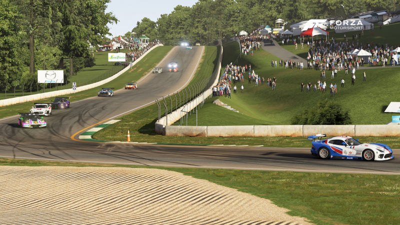 Heavy Braking into turn 10a